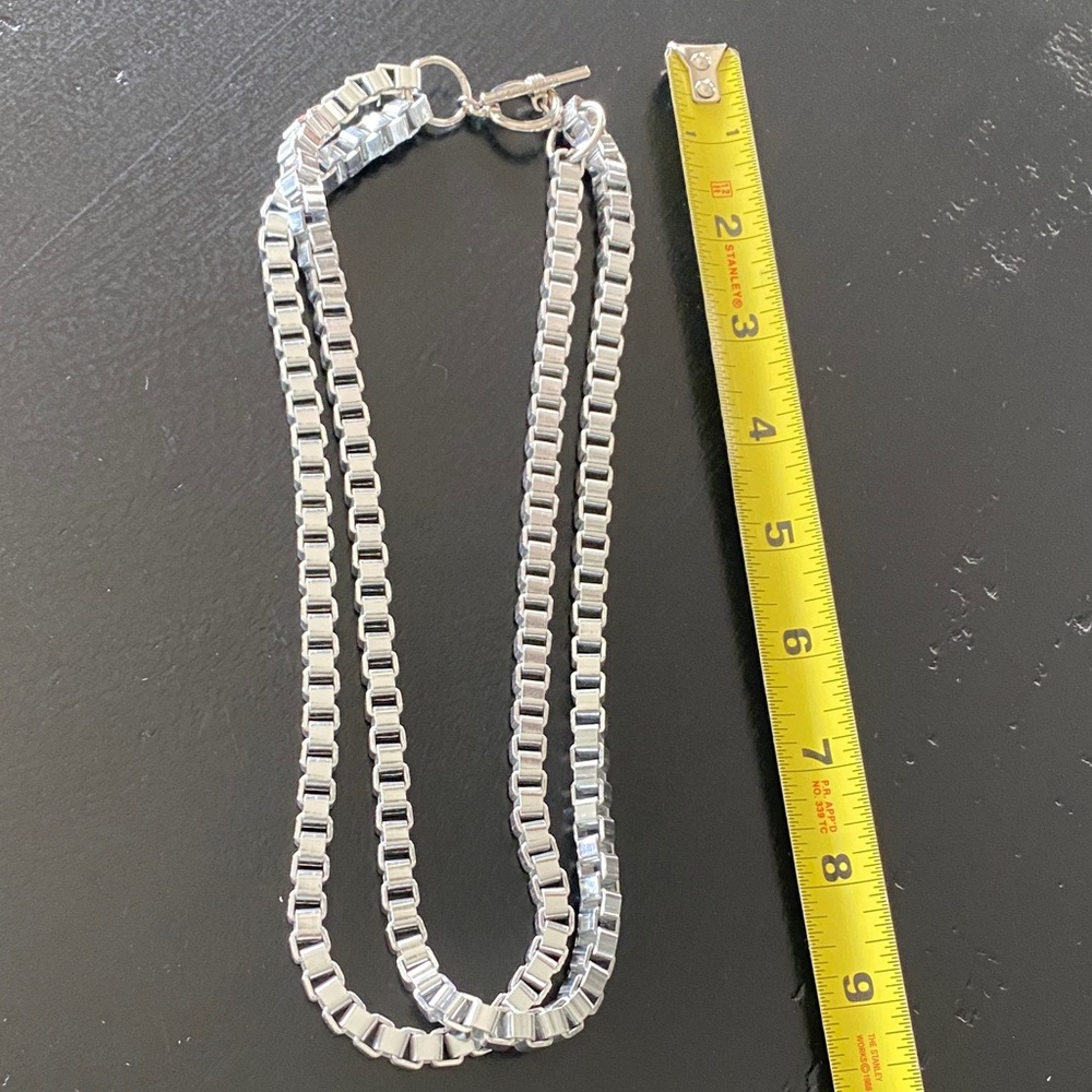 Super Cute Silver Chain Necklace